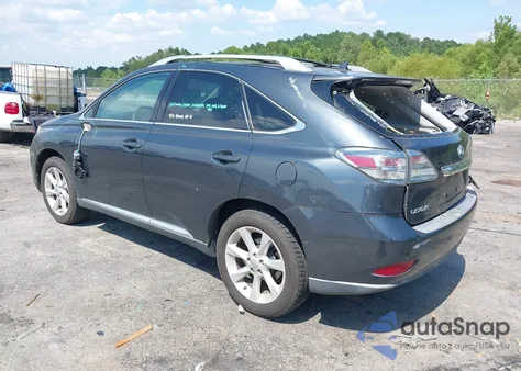 2010 Lexus Rx 350 z USA, uszkodzony, nr VIN 2T2ZK1BA7AC015191